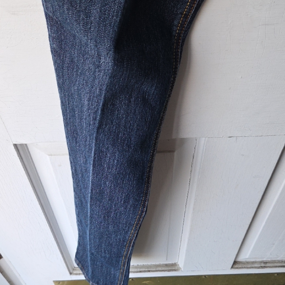 Hannah Skinnyleg Rocawear Dark Blue Skinny Jeans Size 15 Y2k - Picture 3 of 16